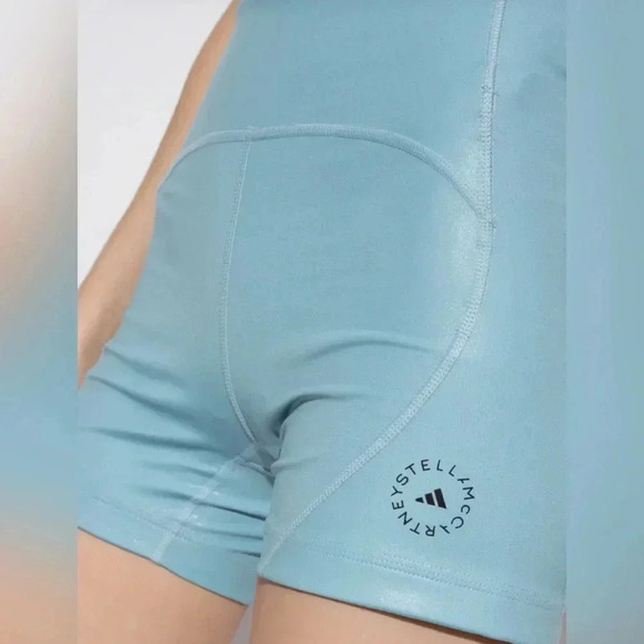 Adidas By Stella McCartney TrueStrength Shorts Size M - Picture 3 of 6
